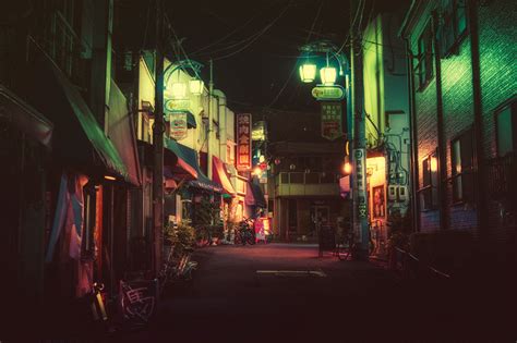 Magical Night Photography Of Tokyos Streets By Masashi