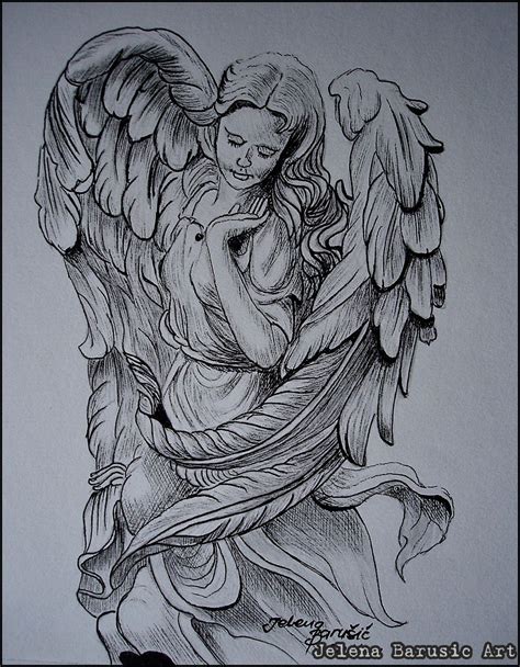 List Of Guardian Angel Tattoo Drawing References