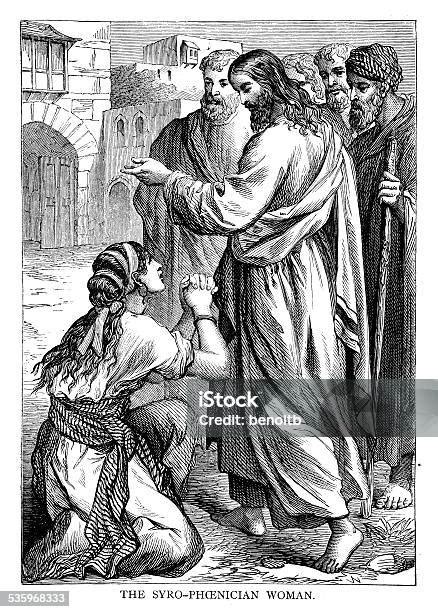 The Syrophoenician Woman Stock Illustration Download Image Now