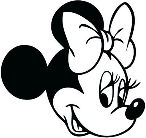 Download High Quality Minnie Mouse Clipart Outline Transparent Png