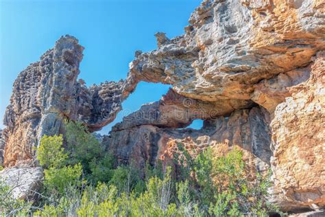 The Riverside Arch In The Cederberg Mountains Near In Clanwilliam Stock