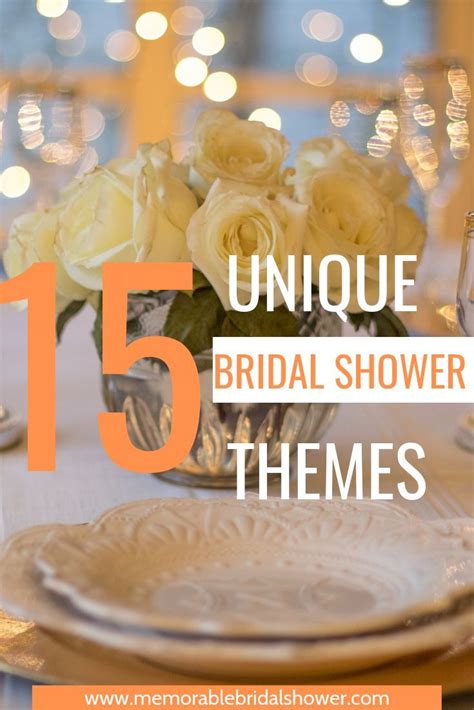 25 Unique Bridal Shower Themes Memorable Bridal Shower In 2020
