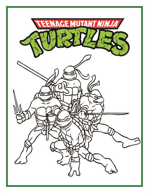 color sheet ninja turtle birthday ninja turtles birthday party turtle birthday