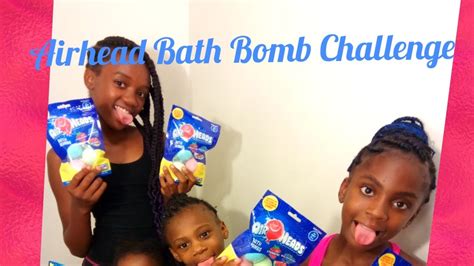 Airhead Bath Bomb Challenge Youtube