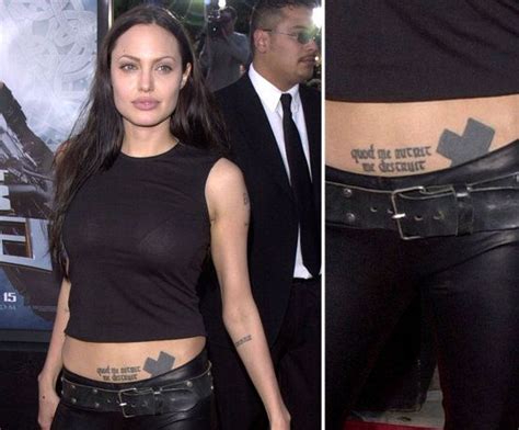 21 Exquisite Angelina Jolie Tattoos With Meanings 2021 From Old
