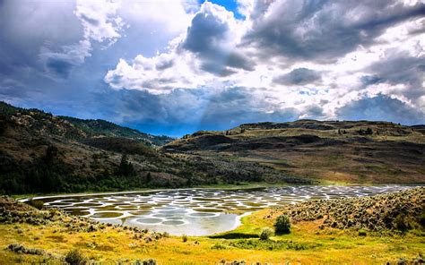 Spotted Lake Bc Lake Bc Canada Nature Hd Wallpaper Peakpx