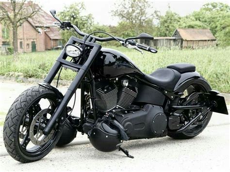 All Black Motorcycle Really Want One Motos Harley Davidson Harley