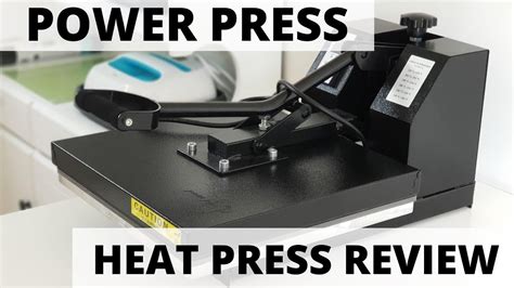 Power Press Heat Press Machine Review And How To Use Youtube