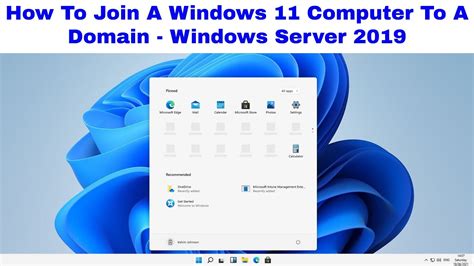 Windows 11 How To Join Domain Reverasite
