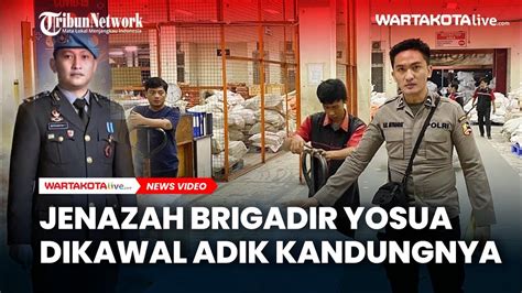 Jenazah Brigadir J Dikawal Adik Kandungnya Bripda LL Hutabarat YouTube