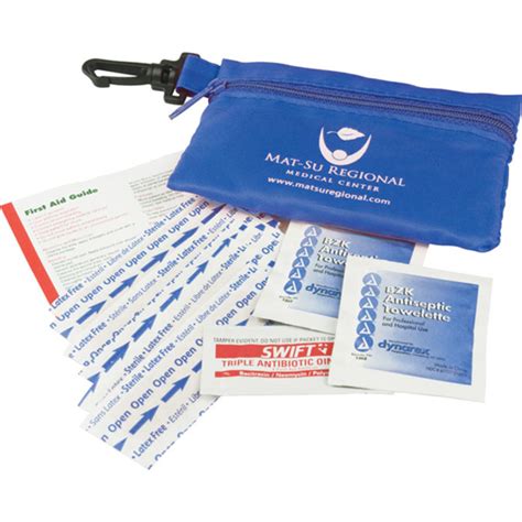 Custom Zip Tote First Aid Kit Silkletter