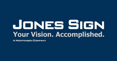 Large Scale Projects Large Sign Manufacturing Jones Sign