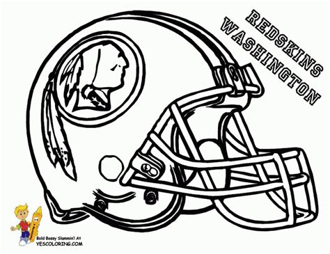 Kids get replica helmets and pretend to be football players for that school. Get This NFL Football Helmet Coloring Pages 98563