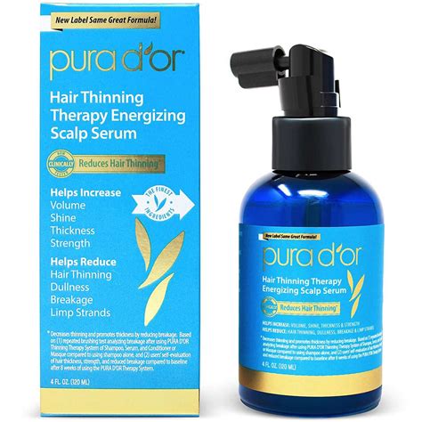 Pura Dor Hair Thinning Scalp Serum Is One Of The Best Hair Growth