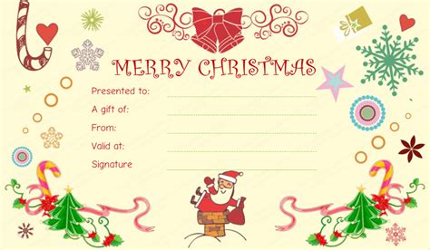 The template has organized layers. 40 Awesome Christmas Gift Certificate Templates to End 2020!