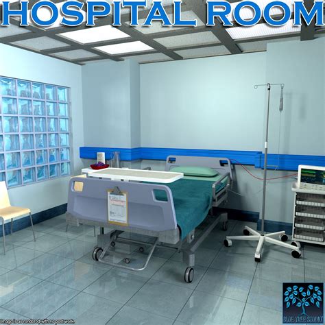 hospital room 3d model