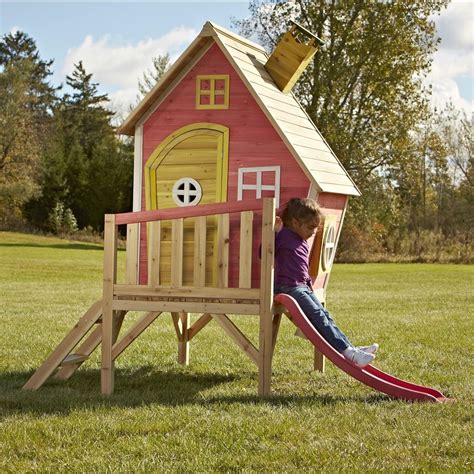 7 Unknown Benefits Of Playhouses With Slide Foter