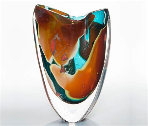Beautiful Glass By Peter Layton Glass Art Studio Glass Art Glass Vase