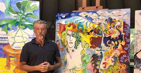 Pierce Brosnan Cumple A Os Convertido En Pintor De Xito