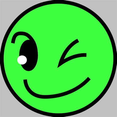 Green Smiling Circle Clip Art At Vector Clip Art Online