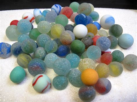 Sea Glass Marbles Some Of Our Favourite Marbles Sea Glassy Flickr