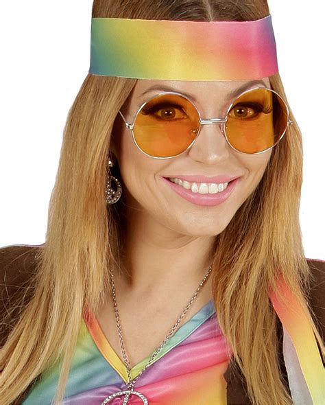 Orange 70s Sunglasses Hippie Sunglasses As Carnival Glasses Horror