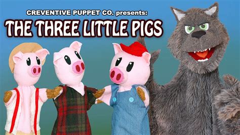 The Three Little Pigs Puppet Show Teasertrailer Youtube