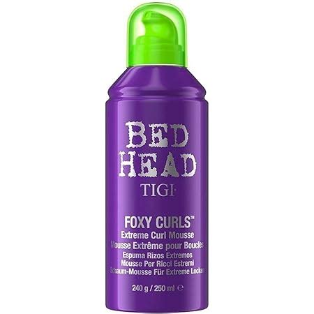 Amazon Com Tigi Bed Head Foxy Curls Extreme Curl Mousse Violet