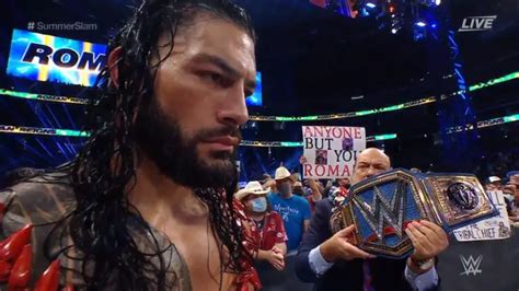 Roman Reigns Responds To Crying John Cena Fan Following Summerslam