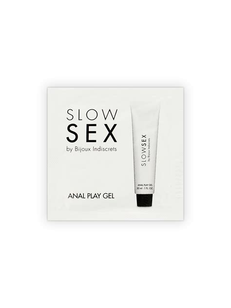 Slow Sex Anal Play Gel Estimulaci N Anal Lubricante Anal