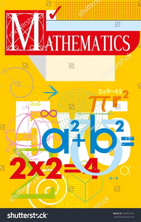Page De Garde Maths Book Cover Page Design Portfolio Cover Design