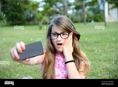Doing Selfie Hi Res Stock Photography And Images Alamy