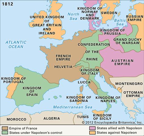Napoleonic Wars Summary Combatants And Maps Britannica
