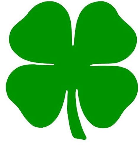 4 Leaf Clover Vinyl Decal Sticker Laptop Ipod Ipad Choose Size And