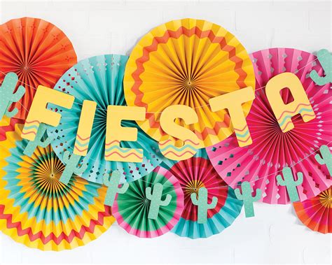 Fiesta Banner Mexican Party Decorations Fiesta Party Decorations