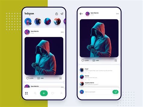 Instagram Redesign Concept By Mindinventory Uiux For Mindinventory On