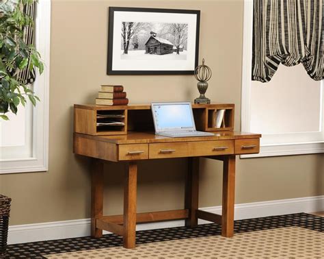 Small Writing Desk With Hutch The Small Drawers Do Offer Some Storage