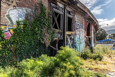 The Southern Pacific Railroad Bayshore Roundhouse Abandoned Spaces