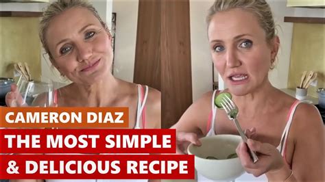 The Most Simple And Delicious Dish Cameron Diaz Cucumber Sesame Salad Recipe Youtube