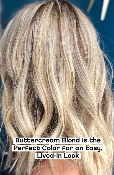 You Should Definitely Go Buttercream Blond This Winter Butter Blonde Hair Color Butter Blonde