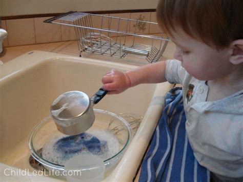 Montessori Washing Dishes Child Led Life Montessori Practical Life