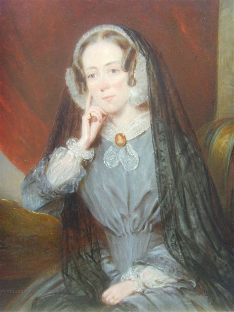 Antiques Atlas 1840s1850s Oil Painting Portrait Of A Lady