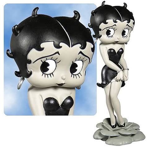 Betty Boop Maquette Black And White Electric Tiki Betty Boop