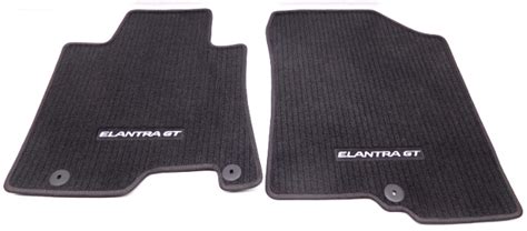 Oem Hyundai Elantra Gt Floor Mat Set Black A5f14 Ac100 Alpha Automotive