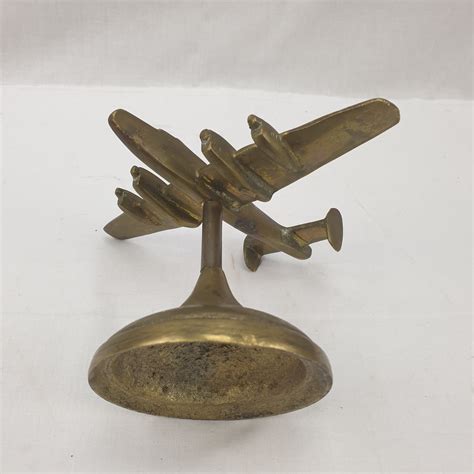 Ww2 Trench Art Model Of Handley Page Halifax Heavy Bomber Sally Antiques
