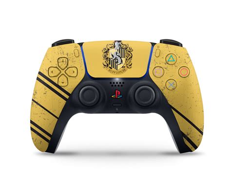 Harry Potter Hufflepuff Ps5 Controller Skin Lux Skins Official