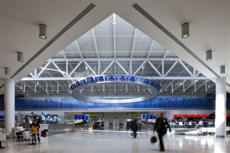 Jetblue Airways T5 At Jfk Rockwell Group With Gensler Archdaily