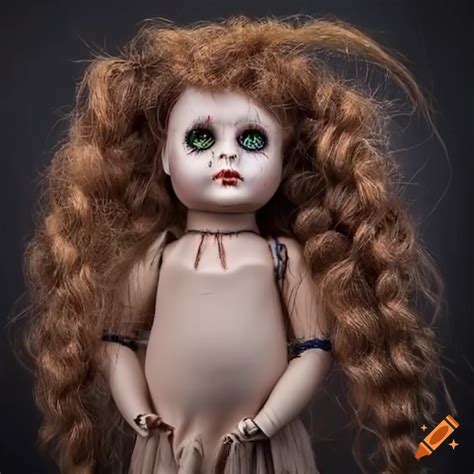 Creepy Doll With Wild Hair On Craiyon