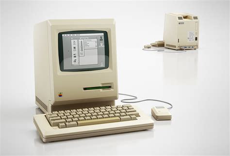 Classic Apple Computer 3d Model Max Obj 3ds C4d Mtl