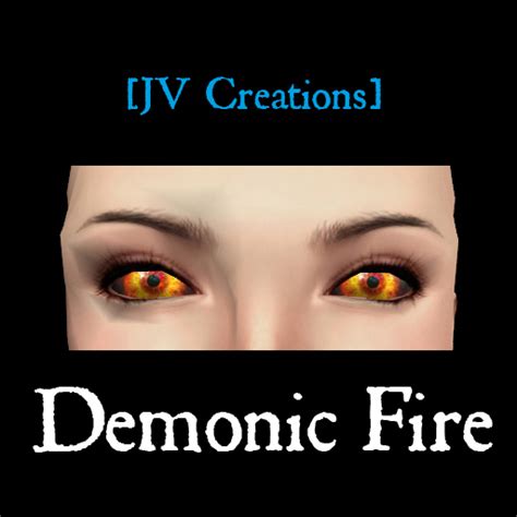 Second Life Marketplace Demonic Fire Eyes